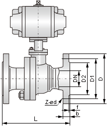不銹鋼氣動(dòng)球閥